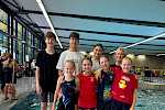 Schwimmteam des Walddörfer SV bei den Hamburger Kurzbahnmeisterschaften 2025