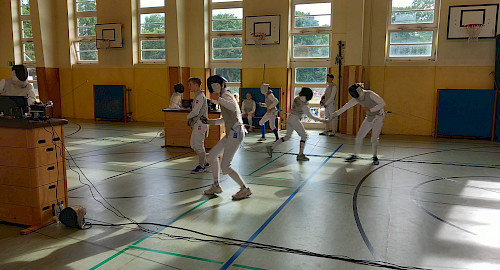 Fechten im Walddörfer SV