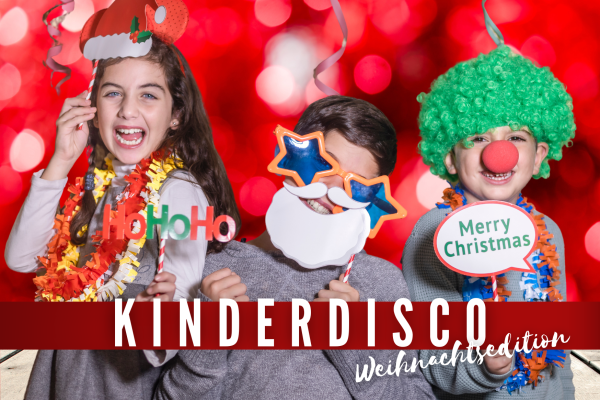 Schmuckbild für Kinderdisco zu Weihnachten