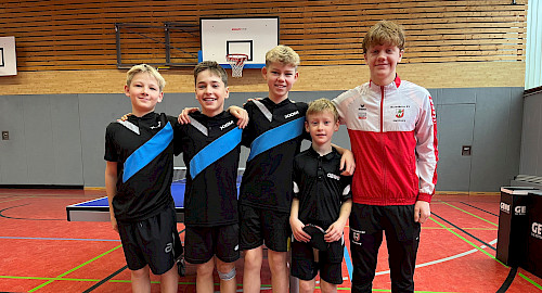 Waldddörfer Tischtennis-Team 1. Schüler ist Hamburger Meister