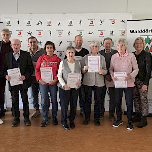22.11.2025 Ehrungsbrunch im Walddörfer Sportforum - 40 Jahre Mitgliedschaft