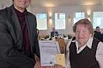 22.11.2025 Ehrungsbrunch - Ehrung Giesela Stube für 60 Jahre Mitgliedschaft im Walddörfer SV