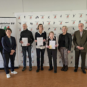 22.11.2025 Ehrungsbrunch im Walddörfer Sportforum - 60 Jahre Mitgliedschaft