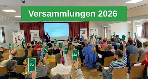 Versammlungen des Walddörfer SV 2026