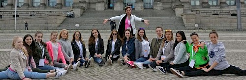 RSG-Mädels des Walddörfer SV auf dem Deutschen Turnfest in Berlin