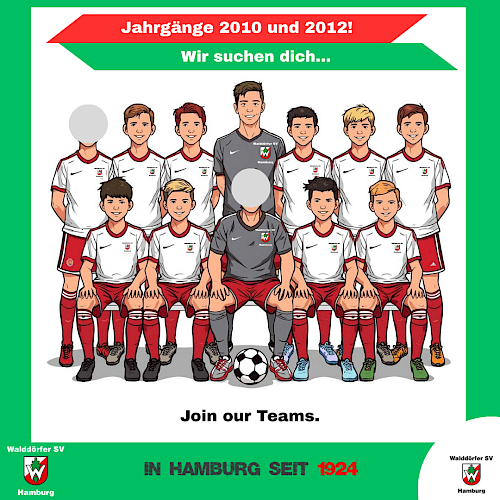 Verstärkung gesucht bei 2 Jahrgängen