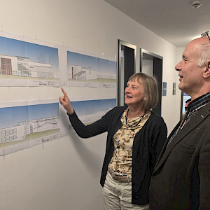 2025 Architektin Silke Zwingmann-Prell und Vorstandsvorsitzender Ulrich Lopatta