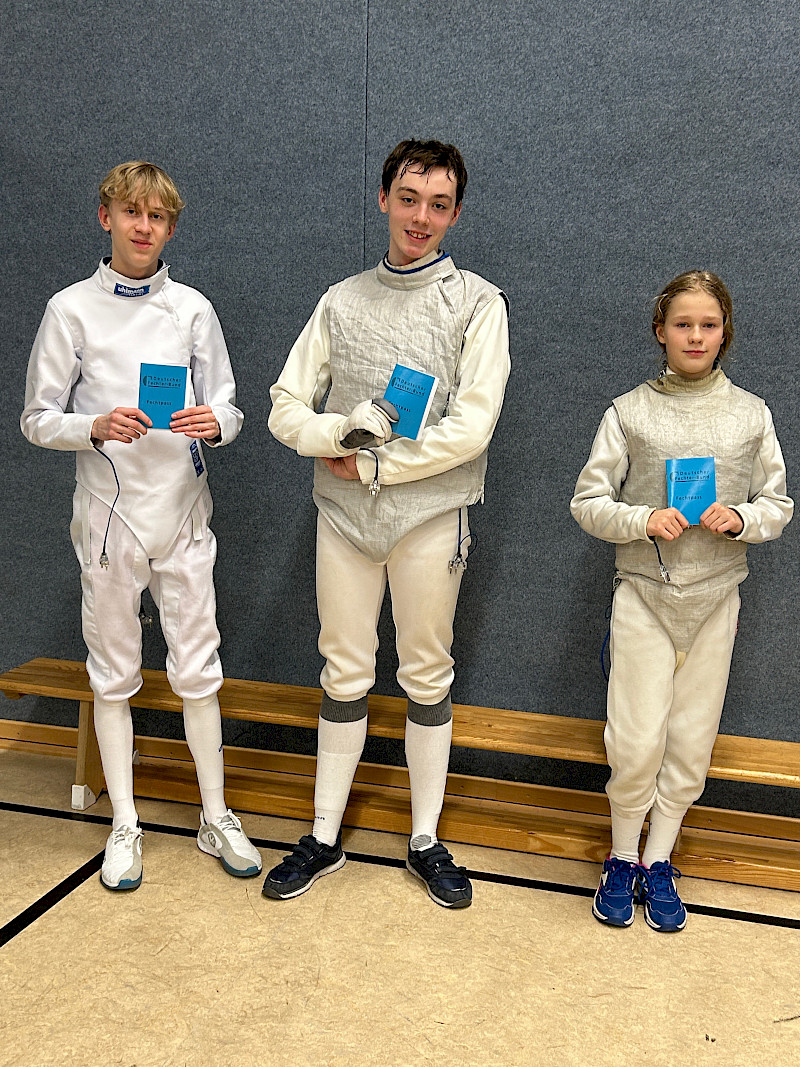 Herzlichen Glückwunsch zur erfolgreichen Turnierreife