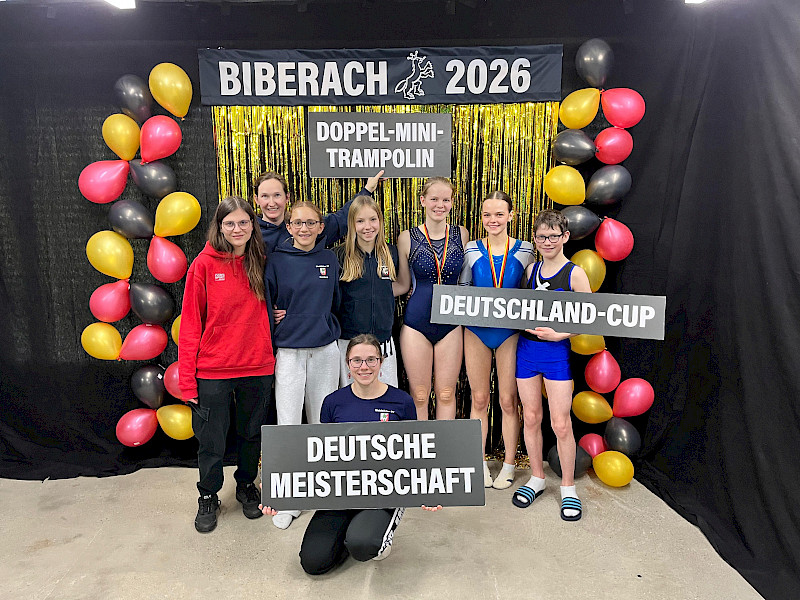 Walddörfer Trampoliner bei der Deutschen Meisterschaften und Deutschland Cup Doppel-Mini-Trampolin 2025