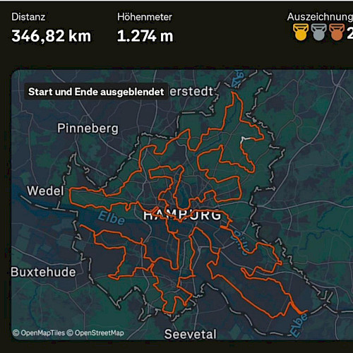 Hamburg-Tour: 103 von 104 Stadtteilen erfahren