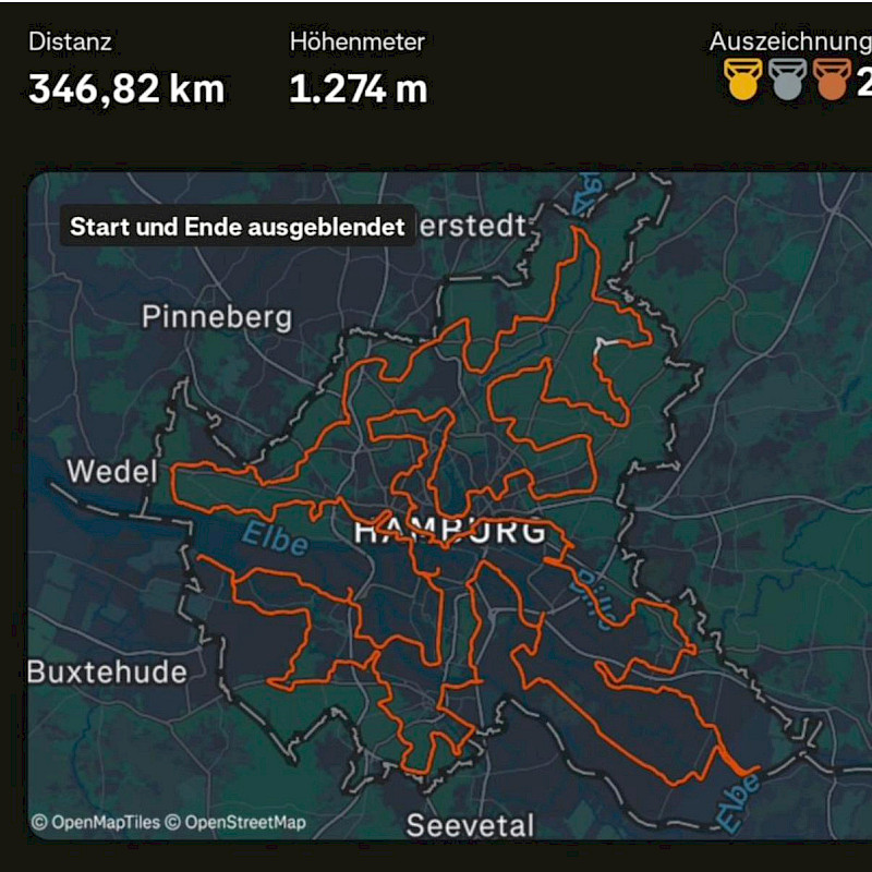 Hamburg-Tour: 103 von 104 Stadtteilen erfahren