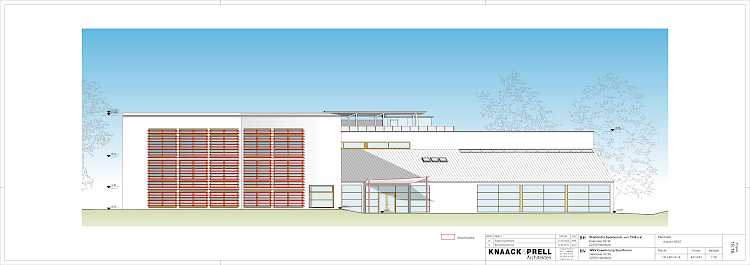 Bauprojekt Sanierung und Erweiterung Walddörfer Sportforum