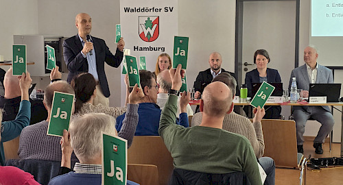 Delegiertenversammlung im Walddörfer SV 2026
