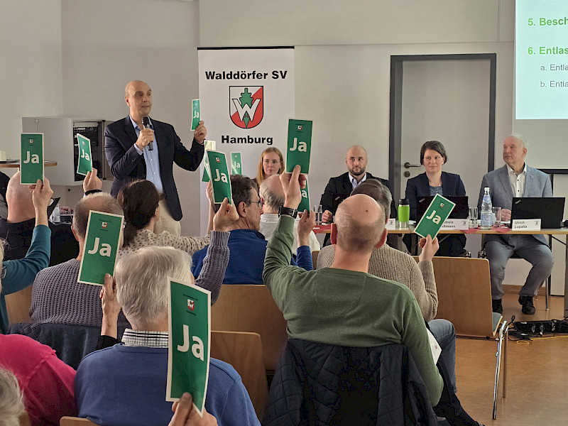 Delegiertenversammlung im Walddörfer SV 2026