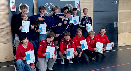 Fecht-Team des Walddörfer SV bei den Hamburger Meisterschaften 2026