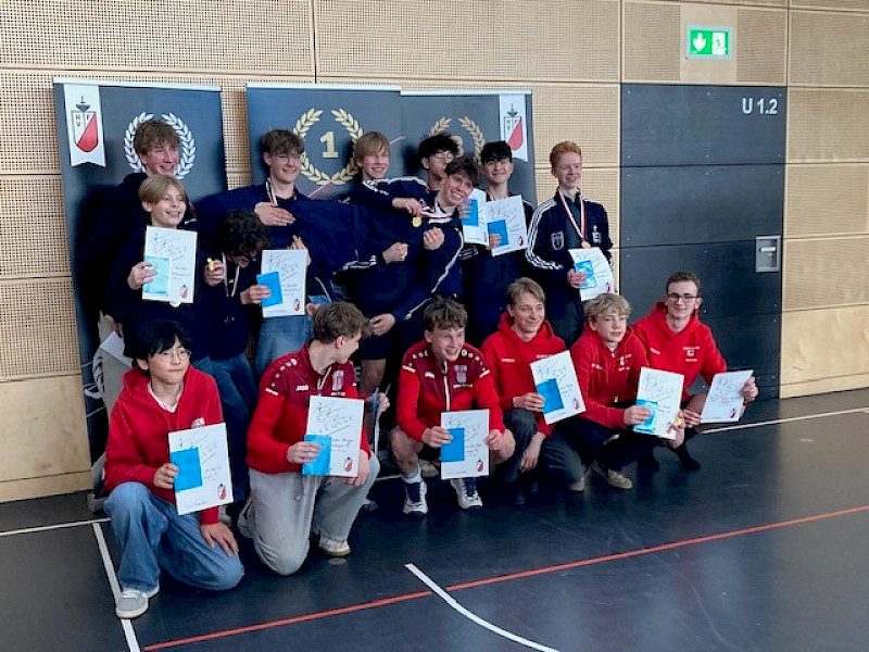 Fecht-Team des Walddörfer SV bei den Hamburger Meisterschaften 2026