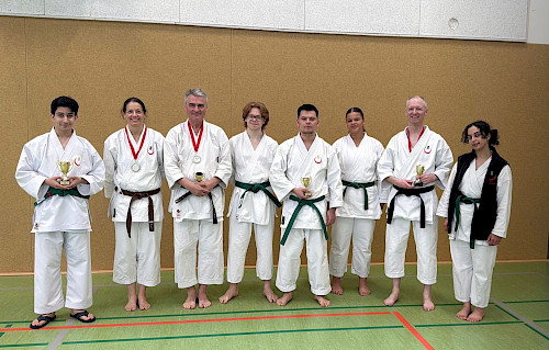 Karate-Team des Walddörfer SV beim Schweriner Sieben-Seen-Cup 2026