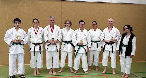 Karate-Team des Walddörfer SV beim Schweriner Sieben-Seen-Cup 2026