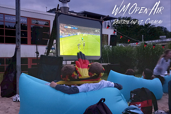 Schmuckbild für WM Open Air - Deutschland vs. Curaçao