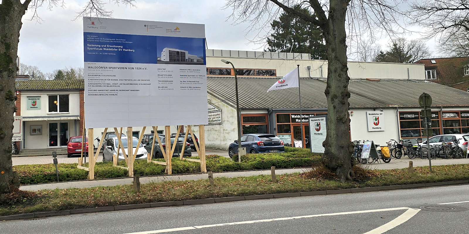 Bauprojekt Walddörfer Sportforum