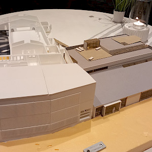 2021: 3-D-Modell des Bauprojekts Walddörfer Sportforum