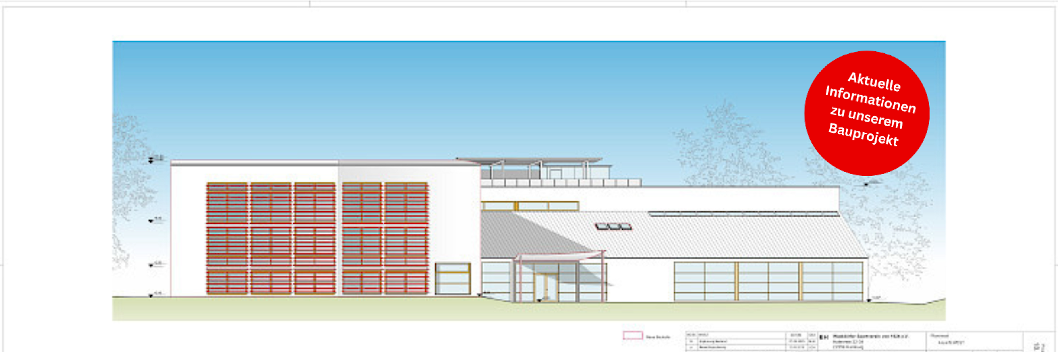 Bauprojekt Walddörfer Sportforum