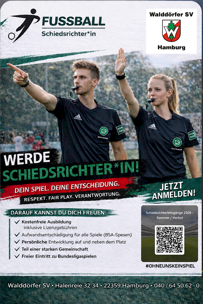 Werde Schiedsrichter*in!