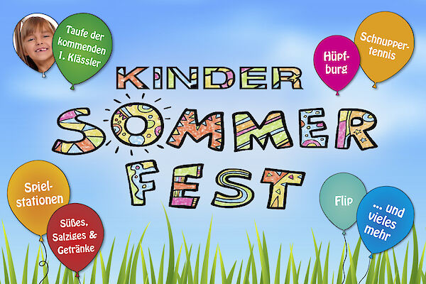 Schmuckbild für Kinder-Sommerfest am 07.07.2026