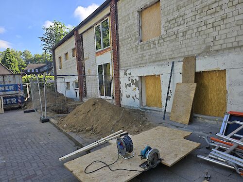 Leitungsverlegung Halenreie