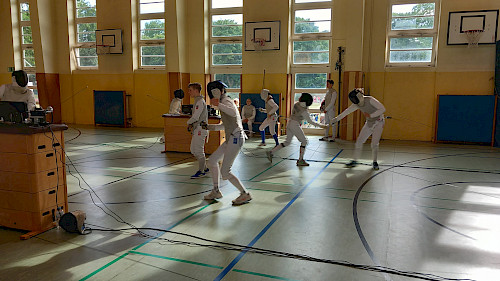 Fechten im Walddörfer SV