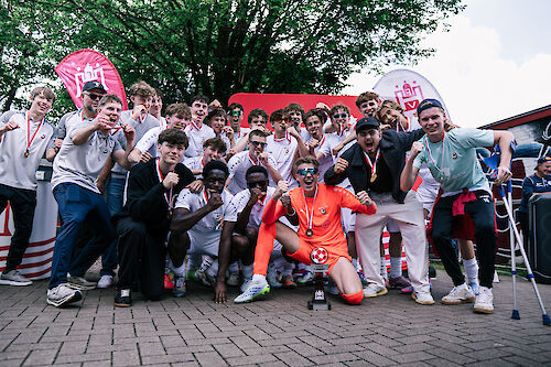 A-Junioren des Walddörfer SV - Pokalsieg am 06.06.2026