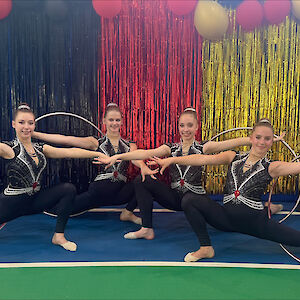 RSG-Team Walddörfer SV beim Deutschland Cup K-Gymnastik