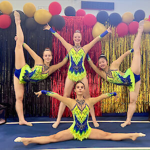 RSG-Team Walddörfer SV beim Deutschland Cup K-Gymnastik