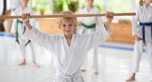 Kobujutsu für Kids im Walddörfer SV