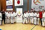 Karateka des Walddörfer SV beim Wettkampf in Dänemark