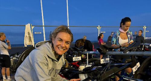 Penka Lehne bei der Ironman 70.3 World Championship 2026 in Nizza