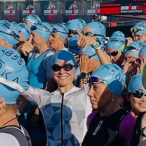 Penka Lehne bei der Ironman 70.3 World Championship 2026 in Nizza