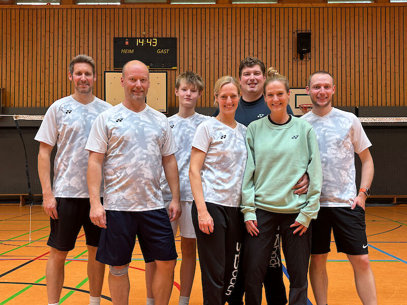 Start in die neue Badminton Saison - 2. Mannschaft
