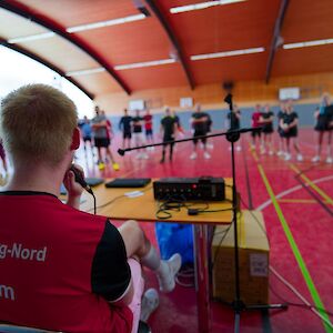 Badminton Saisonabschluss Erwachsene in der Sporthalle Berner Au