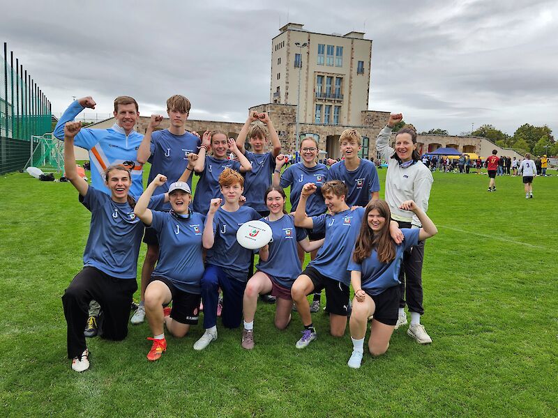 Walddörfer Jumpys bei Ultimate Frisbee DM 2026 in Chemnitz