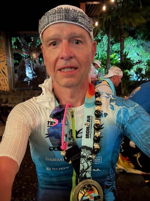 Frank Pototzki beim Ironman in Hawaii