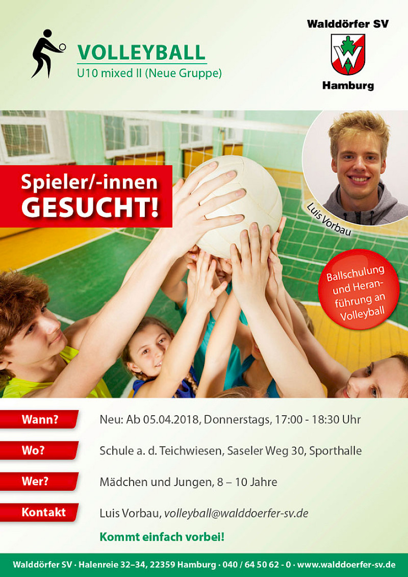 Werbung U10 mixed II