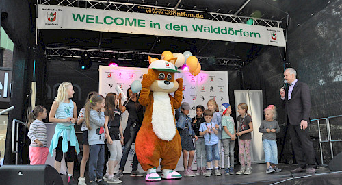 Der Walddörfer SV auf dem 40. Volksdorfer Stadtteilfest