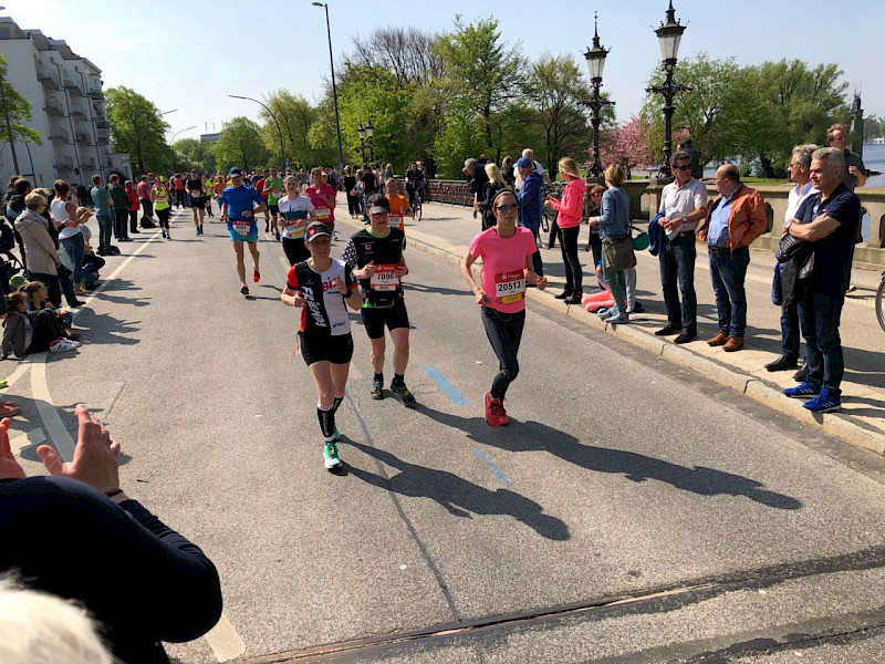 Walddörfer Triathlon Team beim Hamburg Marathon 2018