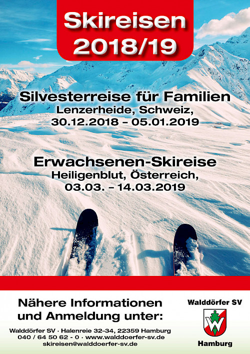 Skireisen Walddörfer SV 2018/19