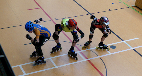 Skate-Rennen im Walddörfer SV