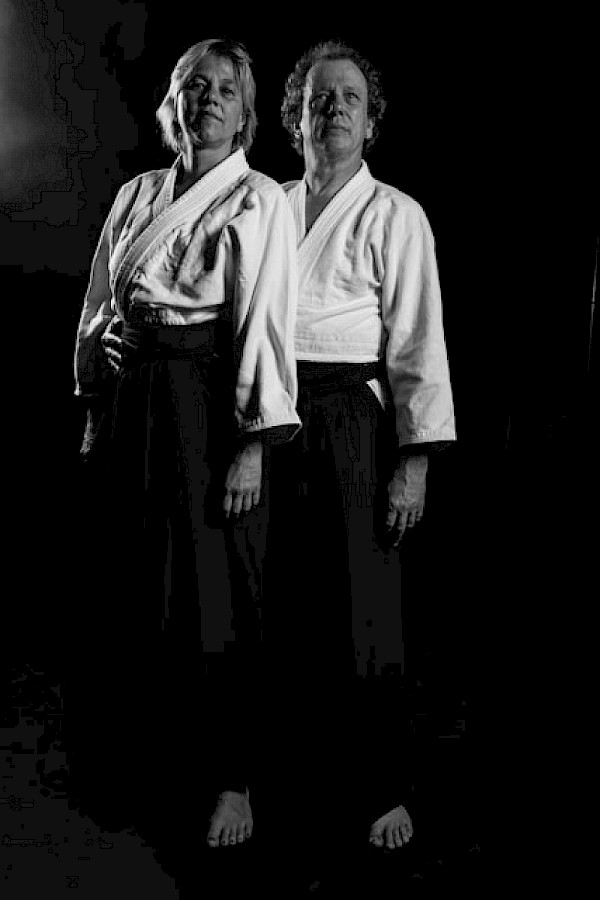 Aikido, Trainer und fachliche Leitung - Joachim Eiselen, 4. Dan; Trainerin - Ingrid Kositzki, 2. Dan Aikido