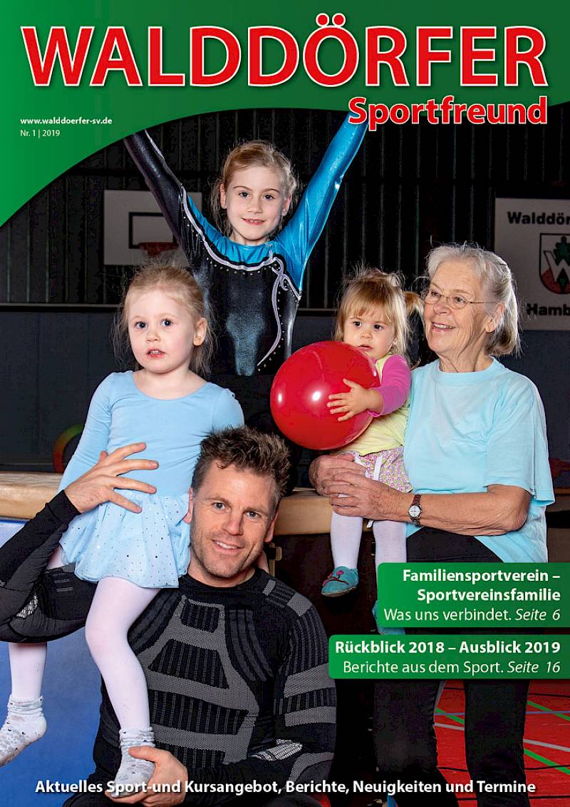Walddörfer Sportfreund Ausgabe 01/2019 - Jetzt online!
